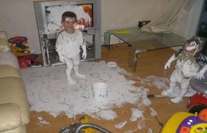 kids mess