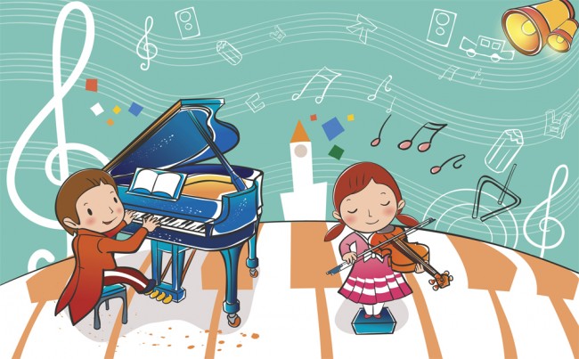 KIDS-VIOLIN-PIANO